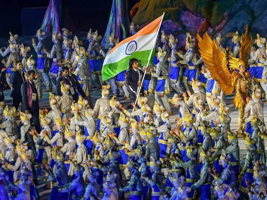 18th assian games begins